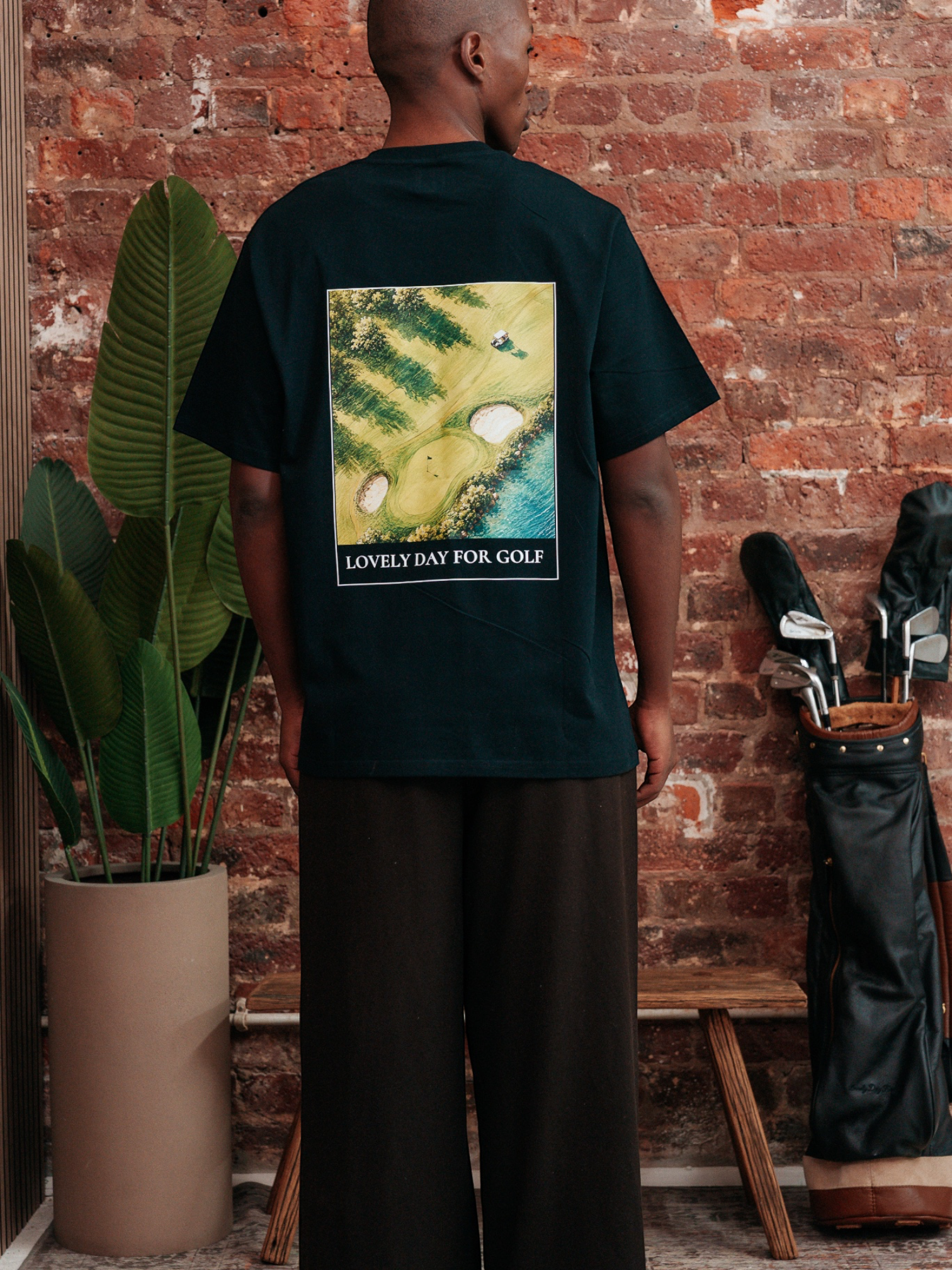 Lovely day for golf - Golfing t-shirt, view 6