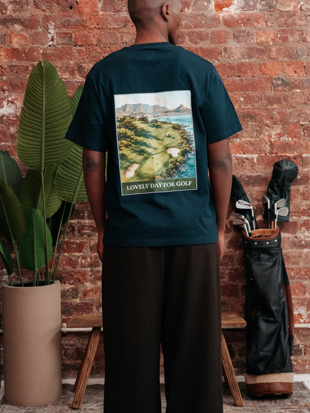 Lovely day for golf - Cape Town t-shirt