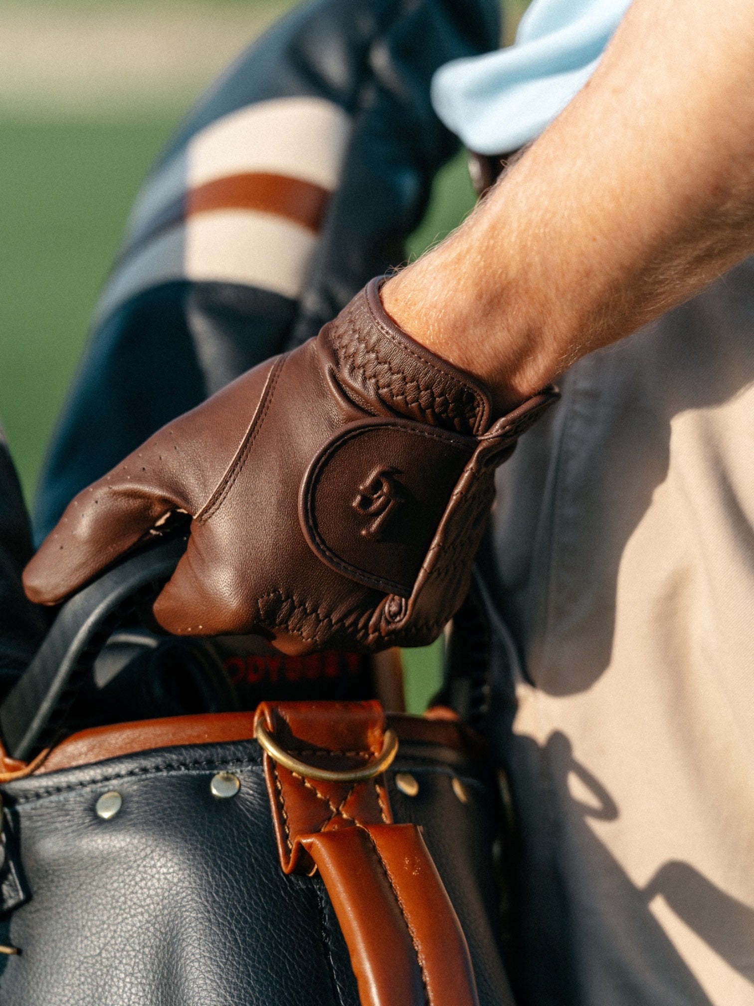 Chocolate Brown glove, view 2