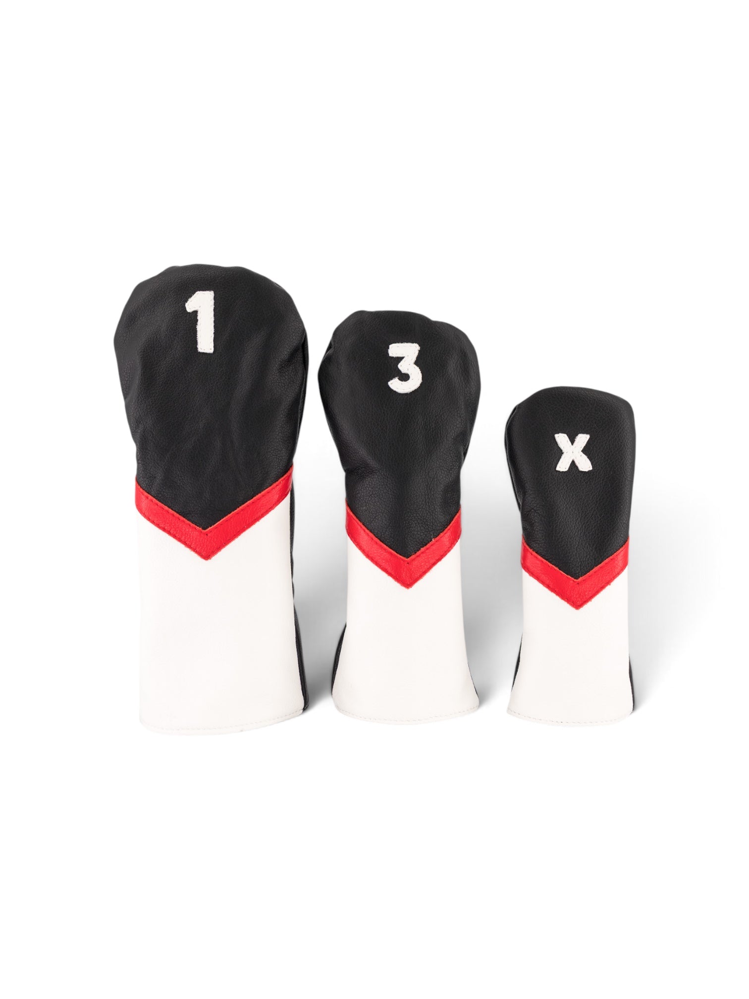 V-Stripe headcover, view 3 #color_black & White