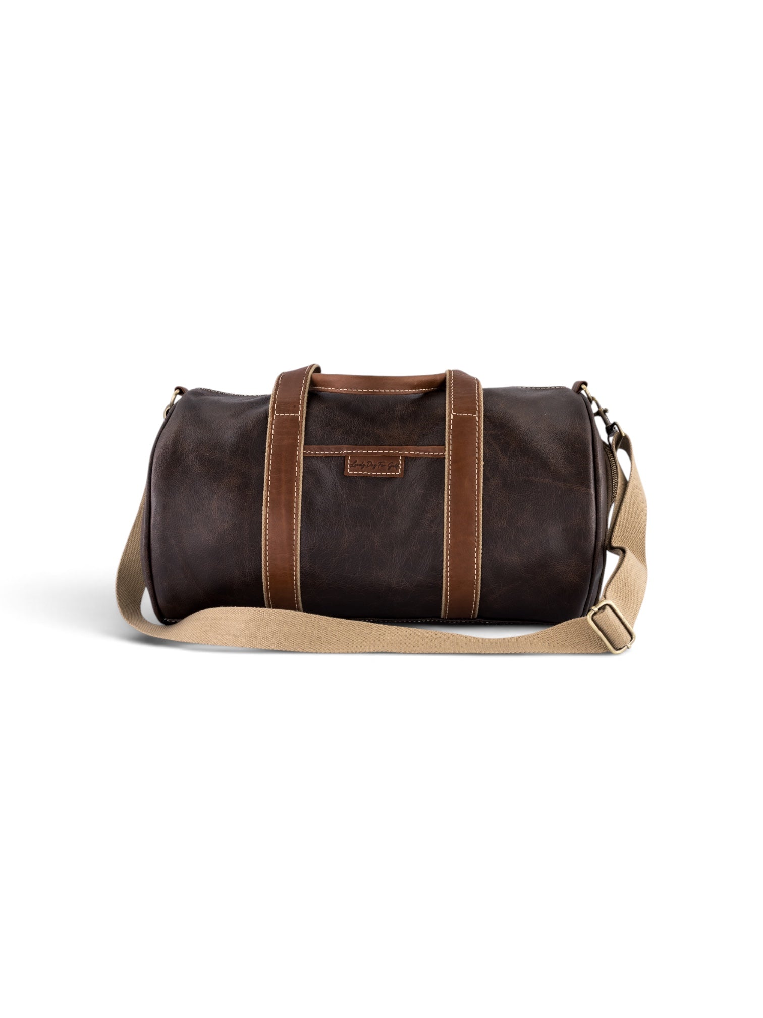 Golf Duffle in dark brown, view 3 #color_Dark Brown