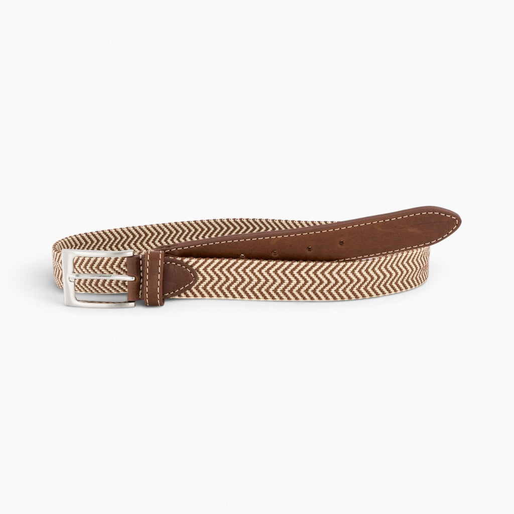 Woven Belt #color_Brown