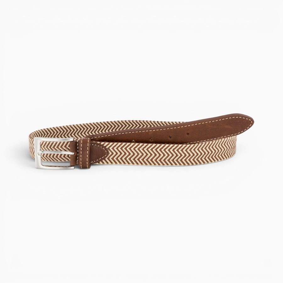 Woven Belt #color_Brown