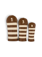 Striped headcover, view 3 #color_Tan