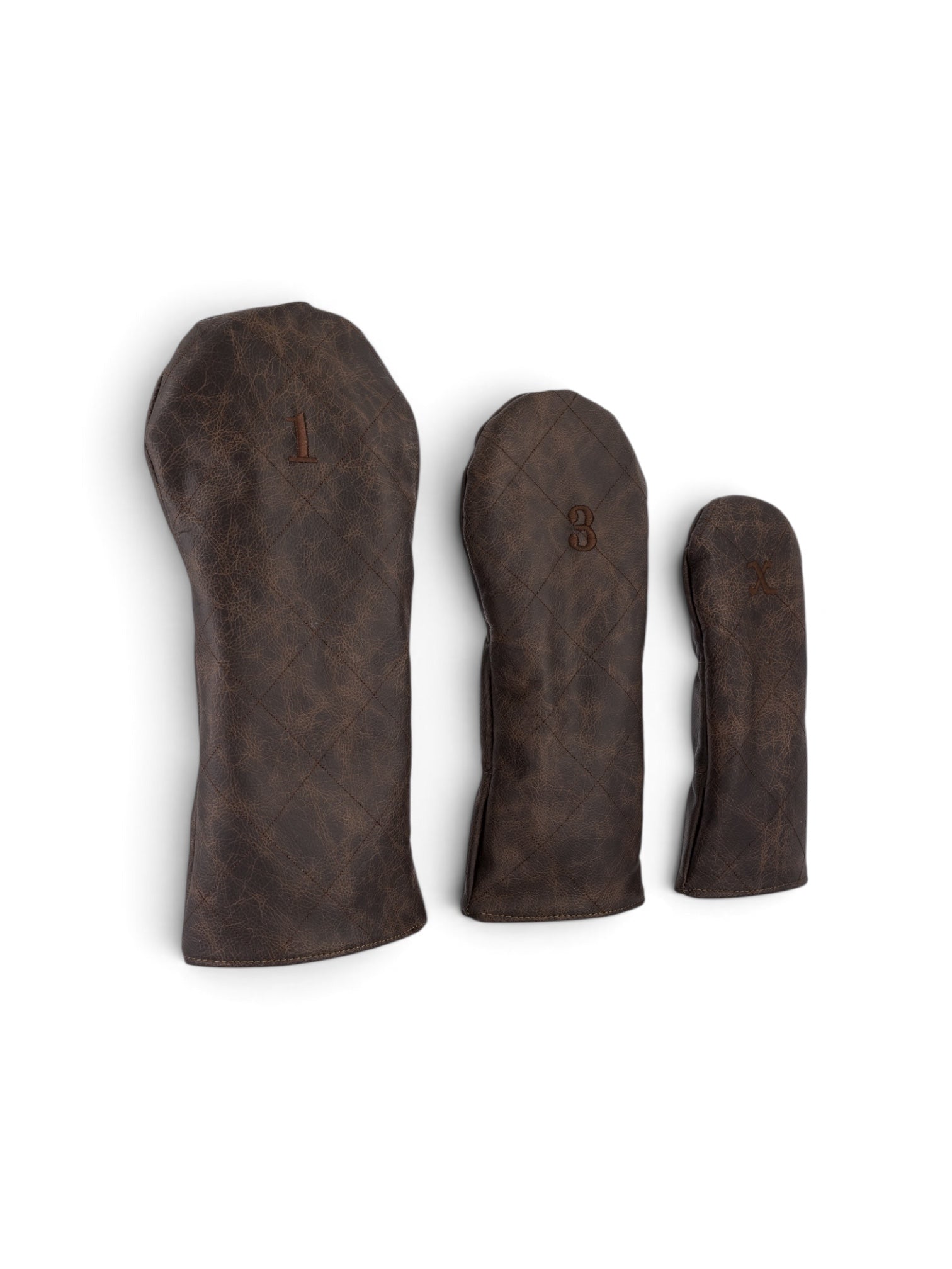 Quilt headcover in brown quilt, view 2 #color_Brown Quilt