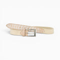 Stonewash Ostrich + Webbing belt #color_Beige