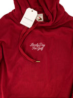 Burgundy Hoodie, view 6