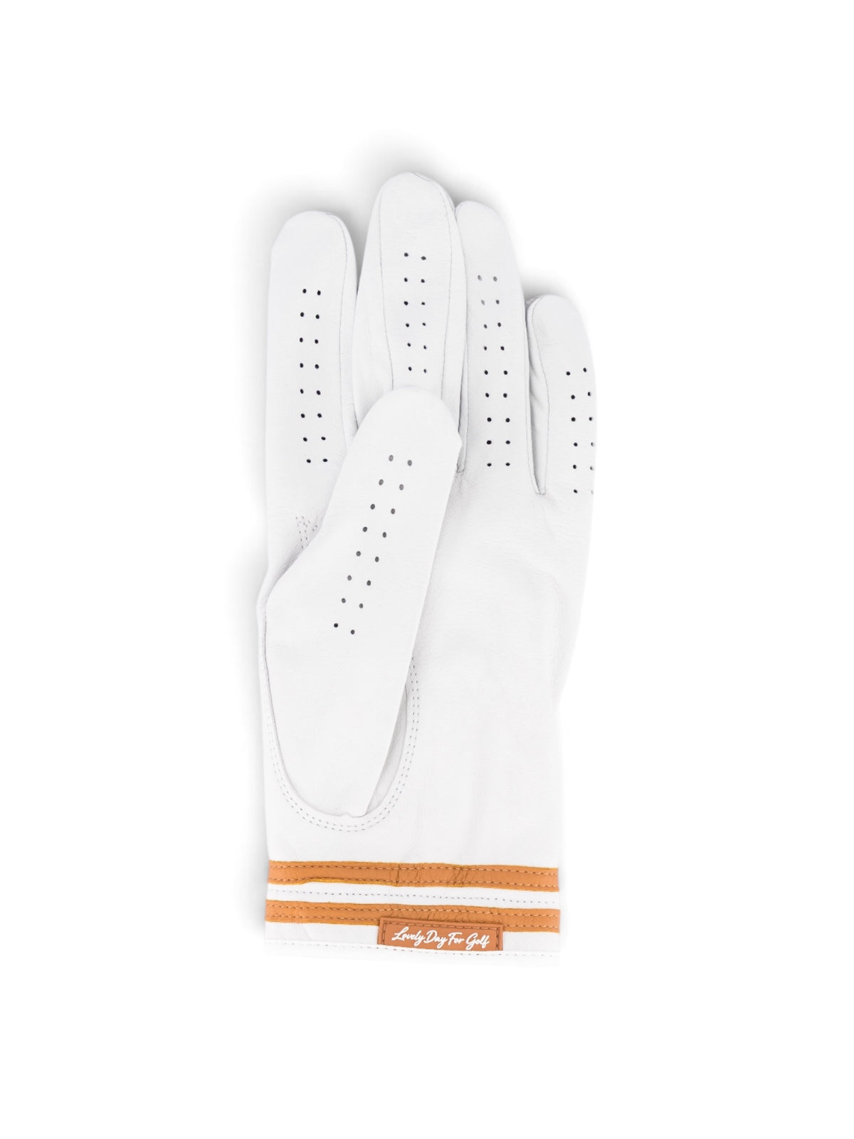 White & Tobacco glove, view 7