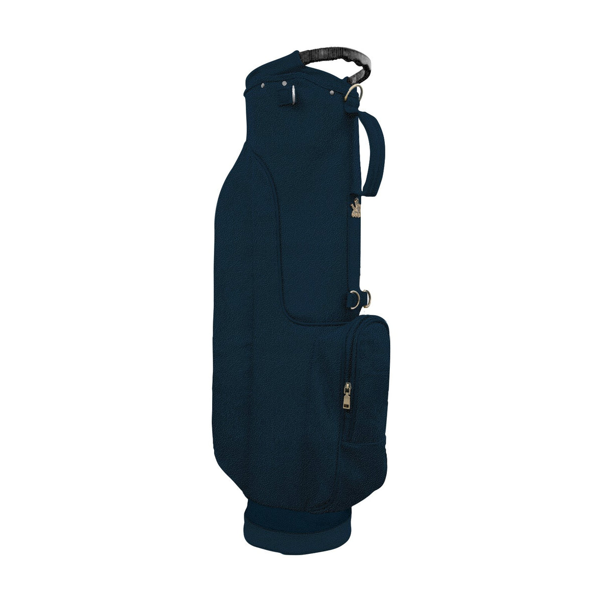 Legendary Golf custom leather golf bag in navy leather #color_Navy Leather